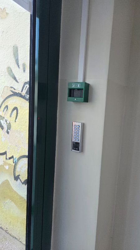 Instalacja systemu kontroli dostępu eduLOCA – przykład 1