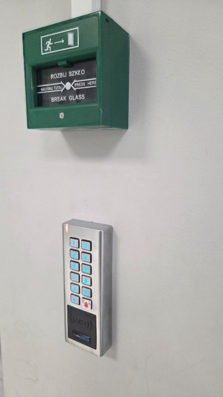 Instalacja systemu kontroli dostępu eduLOCA – przykład 3