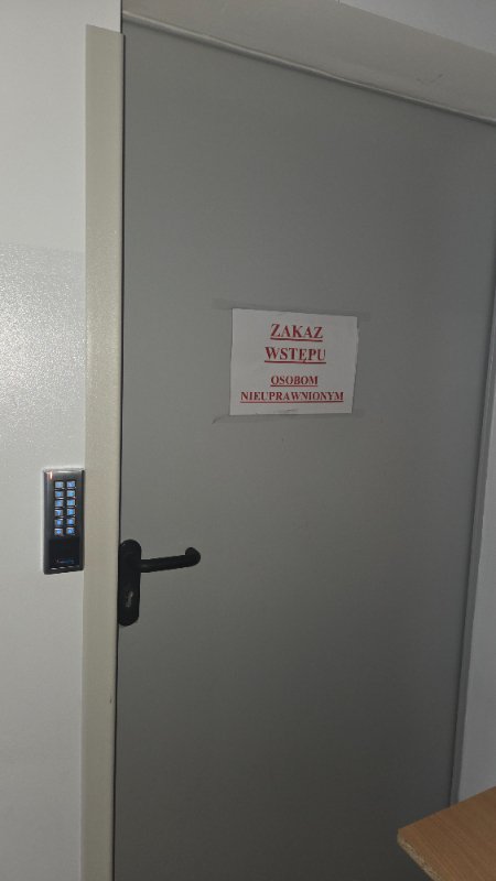 Instalacja systemu kontroli dostępu eduLOCA – przykład 5