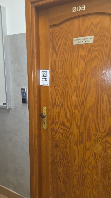 Instalacja systemu kontroli dostępu eduLOCA – przykład 7